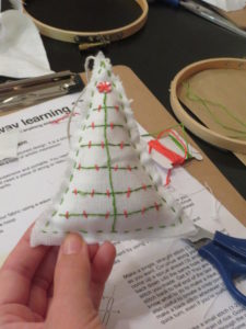 Embroidery Christmas Tree